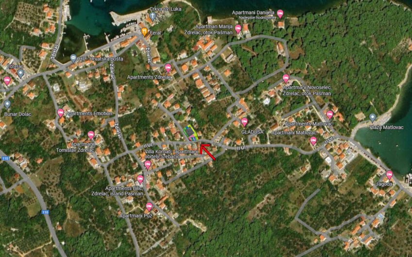 Predaj luxusného apartmánu na ostrove PAŠMAN – Chorvátsko 